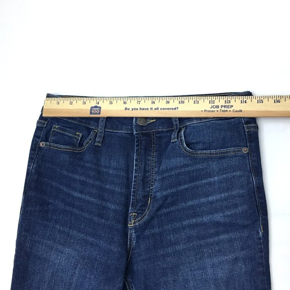 Old Navy Women's Jeans Rockstar Super Skinny Jeans High Rise size 8L length 29